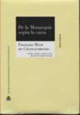 de la monarquía según la carta-françois rene de chateaubriand-9788425916571 de la monarquía según la carta-françois rene de chateaubriand-9788425916571