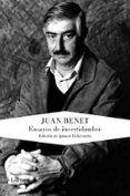 ensayos de incertidumbre-juan benet-9788426419071 ensayos de incertidumbre-juan benet-9788426419071