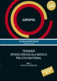temario oposicion escala basica policia nacional (vol. i): ciencias juridicas (6ª ed)-9788430975471 temario oposicion escala basica policia nacional (vol. i): ciencias juridicas (6ª ed)-9788430975471
