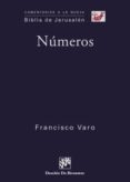 numeros-francisco varo-9788433022271 numeros-francisco varo-9788433022271