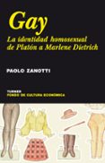 gay: la identidad homosexual de platon a marlene dietrich-paolo zanotti-9788475067971 gay: la identidad homosexual de platon a marlene dietrich-paolo zanotti-9788475067971