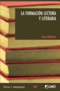 la formacion lectora y literaria-josep ballester roca-9788499805771 la formacion lectora y literaria-josep ballester roca-9788499805771