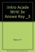 INTRODUCTION TO ACADEMIC WRITING, 3E ANSWER KEY-2287442-otro-formato