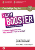cambridge english exam booster for preliminary (pet) & preliminary for schools (pet4s) without answer key with audio-9781316641781 cambridge english exam booster for preliminary (pet) & preliminary for schools (pet4s) without answer key with audio-9781316641781