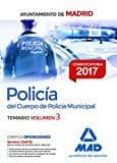 policía del cuerpo de policía municipal del ayuntamiento de madrid. temario volumen 3-9788414207581 policía del cuerpo de policía municipal del ayuntamiento de madrid. temario volumen 3-9788414207581
