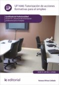 tutorizacion de acciones formativas para el empleo. ssce0110 (ebook)-9788415886181 tutorizacion de acciones formativas para el empleo. ssce0110 (ebook)-9788415886181