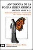antologia de la poesia lirica griega (siglos vii-iv a.c.)-9788420672281 antologia de la poesia lirica griega (siglos vii-iv a.c.)-9788420672281