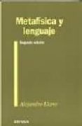 metafisica y lenguaje-alejandro llano-9788431315481 metafisica y lenguaje-alejandro llano-9788431315481