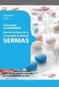 auxiliares de enfermeria del servicio de salud de la comunidad de madrid: temario vol ii-9788468145181 auxiliares de enfermeria del servicio de salud de la comunidad de madrid: temario vol ii-9788468145181