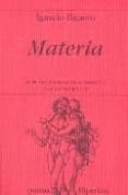 materia (vi premio internacional de poesia claudio rodriguez)-ignacio elguero de olavide-9788475178981 materia (vi premio internacional de poesia claudio rodriguez)-ignacio elguero de olavide-9788475178981