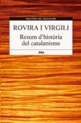 resum d historia de catalanisme-antoni rovira i virgili-9788482646381 resum d historia de catalanisme-antoni rovira i virgili-9788482646381