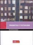 pragmatica y textualidad-ricardo escavy zamora-9788483718681 pragmatica y textualidad-ricardo escavy zamora-9788483718681