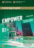 cambridge english empower for spanish speakers b1+ student s book with online assessment and practice and online workbook-9788490365281 cambridge english empower for spanish speakers b1+ student s book with online assessment and practice and online workbook-9788490365281
