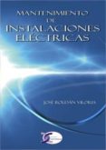mantenimiento de instalaciones electricas-jose roldan viloria-9788496300781 mantenimiento de instalaciones electricas-jose roldan viloria-9788496300781