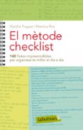 el metode checklist-natalia foguet-9788499303581 el metode checklist-natalia foguet-9788499303581
