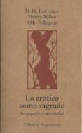lo erotico como sagrado-d.h. lawrence-9789509282681 lo erotico como sagrado-d.h. lawrence-9789509282681