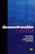 deconstruccion y critica-9789682324581 deconstruccion y critica-9789682324581