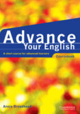 advance your english: a short course for advanced learners: cours ebook-annie broadhead-9780521597791 advance your english: a short course for advanced learners: cours ebook-annie broadhead-9780521597791