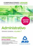 administrativo de las corporaciones locales. temario general volu men 1-9788414216491 administrativo de las corporaciones locales. temario general volu men 1-9788414216491