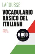 Descarga gratuita de ebook en formato pdf. VOCABULARIO BÁSICO DEL ITALIANO (Literatura española)