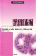 textos de los grandes filosofos: edad media (4ª ed.)-francisco canals vidal-9788425410291 textos de los grandes filosofos: edad media (4ª ed.)-francisco canals vidal-9788425410291