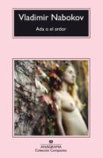 ada o el ardor (8ª ed.)-vladimir nabokov-9788433920591 ada o el ardor (8ª ed.)-vladimir nabokov-9788433920591