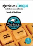 ejercicios de lengua para bachillerato (chuletas)-9788467027891 ejercicios de lengua para bachillerato (chuletas)-9788467027891
