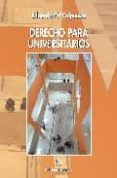 derecho para universitarios (5ª edicion)-eduardo m valpuesta gastaminza-9788477681991 derecho para universitarios (5ª edicion)-eduardo m valpuesta gastaminza-9788477681991