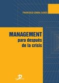 managament para después de la crisis-francisco corma canos-9788490520291 managament para después de la crisis-francisco corma canos-9788490520291