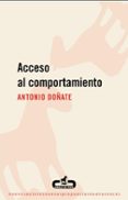 acceso al comportamiento-antonio doñate-9788496594791 acceso al comportamiento-antonio doñate-9788496594791