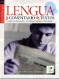 lengua y comentario de textos (2º bachillerato). solucionario-9788497782791 lengua y comentario de textos (2º bachillerato). solucionario-9788497782791