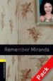 remember miranda (incluye cd) (obl 1: oxford bookworms library)-9780194788861 remember miranda (incluye cd) (obl 1: oxford bookworms library) 9780194788861