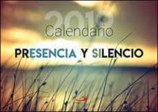 Portada de CALENDARIO PARED PRESENCIA Y SILENCIO 2019