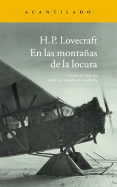 Los mejores libros gratis descargados EN LAS MONTAÑAS DE LA LOCURA in Spanish 9788416011001 MOBI de H.P. LOVECRAFT