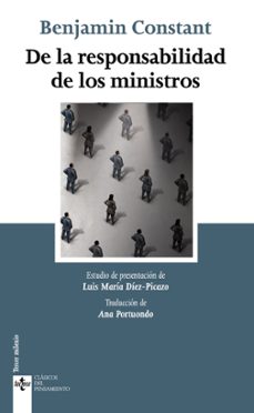 Rapidshare descargar enlaces de libros electrónicos DE LA RESPONSABILIDAD DE LOS MINISTROS en español ePub 9788430987801