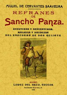 Descargar ebooks a ipod gratis REFRANES DE SANCHO PANZA (ED. FACSIMIL DE LA ED. DE MADRID, 1905) de MIGUEL DE CERVANTES SAAVEDRA