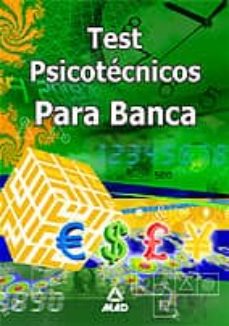 Portada de TEST PSICOTECNICO PARA BANCA