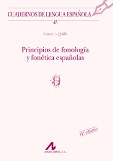 Portada de PRINCIPIOS DE FONOLOGIA Y FONETICA ESPAÑOLAS