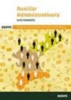 Portada de AUXILIAR ADMINISTRATIVO/A CUESTIONARIOS CONSELLERIA DE SANIDAD UNIVERSAL Y SALUD PUBLICA