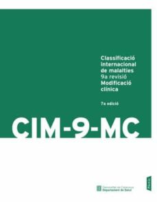 Portada de CLASSIFICACIO INTERNACIONAL DE MALALTIES (CIM-9-MC).