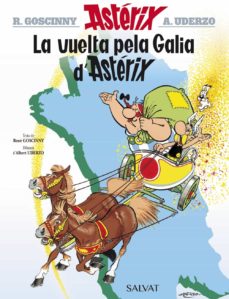 Portada de LA VUELTA PELA GALIA DASTERIX
