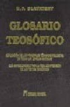 Portada de GLOSARIO TEOSOFICO