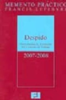 Portada de MEMENTO DESPIDO 2007-2008
