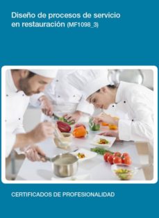 Portada de DISEÑO DE PROCESOS DE SERVICIO EN RESTAURACION (MF1098_3)