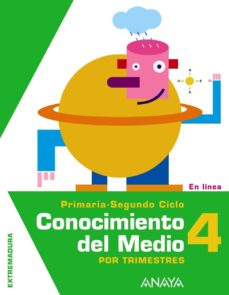 Portada de CONOCIMIENTO DEL MEDIO 4º EDUCACION PRIMARIA EXTREMADURA