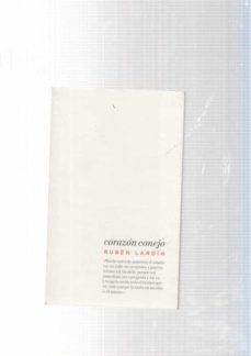 Portada de CORAZON CONEJO