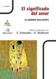 Portada de EL SIGNIFICADO DEL AMOR