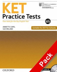 Descargar formato ebook djvu KET PRACTICE TESTS: PRACTICE TESTS WITH KEY AND AUDIO CD PACK (EXAMS)  9780194574211 (Spanish Edition) de 