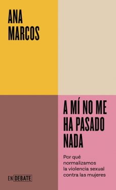 Descargador de libros epub A MÍ NO ME HA PASADO NADA DJVU FB2 de ANA MARCOS 9788410433311 (Literatura española)