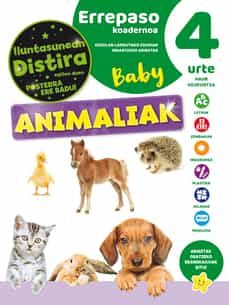 Descargar libros de google books pdf en línea ERREPASO KOADERNO LUMINISZENTEA 4 URTE BABY ANIMALIAK